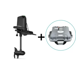 Ensemble Garmin Force Current + Valise Bat4Boat 105Ah